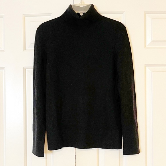 Black Turtleneck Sweater - Picture 1 of 10